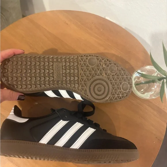 Adidas Black Sneakers with White Logo - Picture 7 of 9